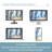 Paint Brush Watercolor 100% Blackout Curtains Linen Look Thermal Insulated Grommet Curtains-444352390