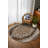Isabel Collection Digital Print Cotton-Polyester Beige Brown Moroccan Rug-296281158
