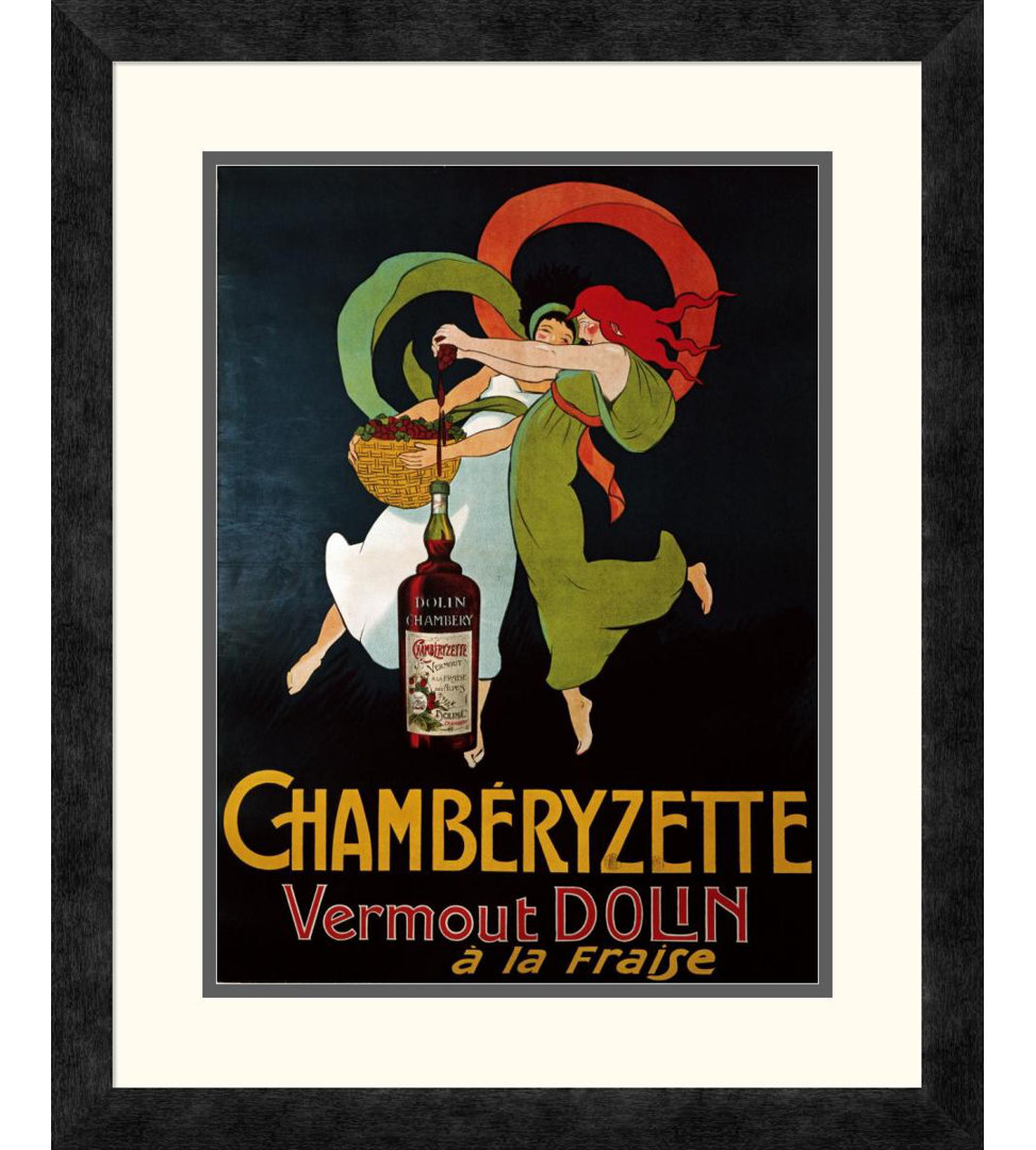 'Chamberyzette' Framed Vintage Advertisement Global Gallery 