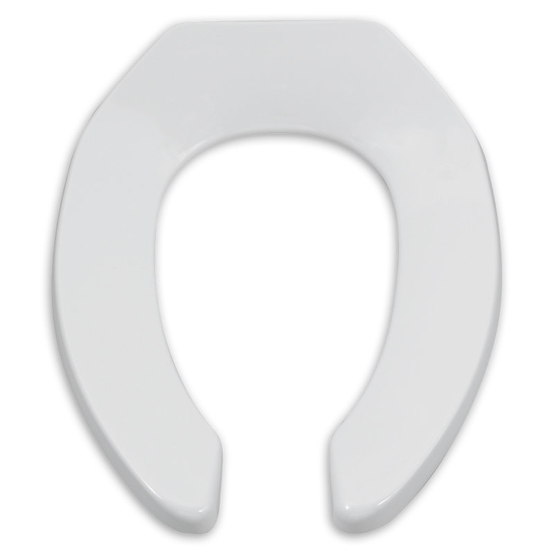 Siège de toilette allongé universel robuste, Charnière autoporteuse