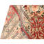 Hand Knotted Wool Oriental Area Rug in Rust And Ivory
