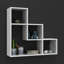 Bonita 3 Piece Manufactured Wood,Metal Floating Shelf-1459208087