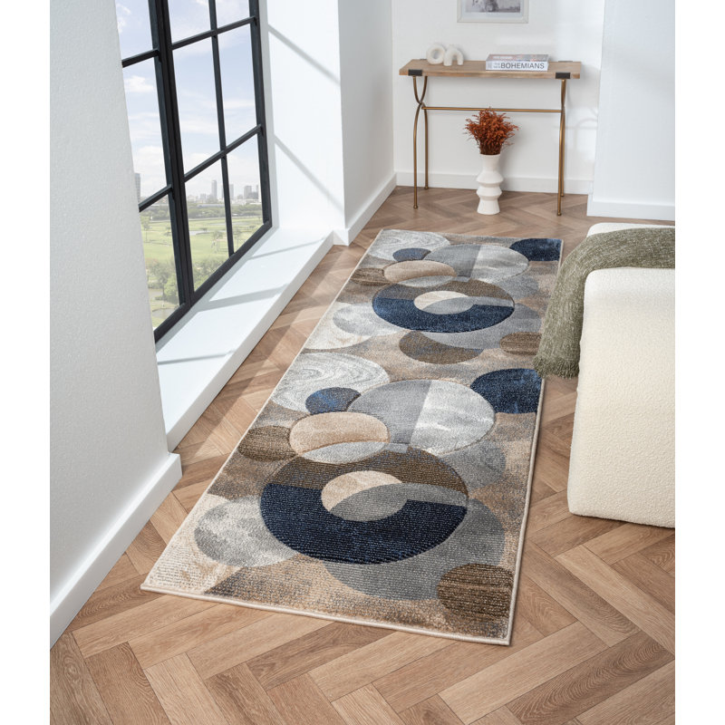 Tapis Caratunk, Tapis de couloir 2 pi 8 po x 7 pi 10 po