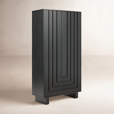 Sumi Solid Wood Armoire