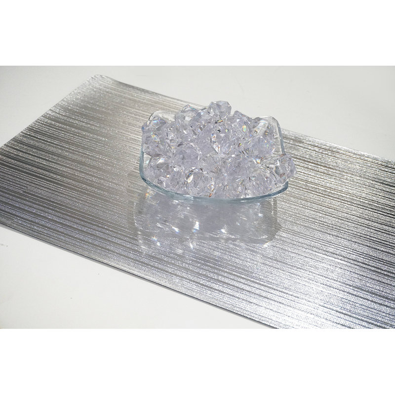 Napperon Joelie, Argent, 15 po x 15 po