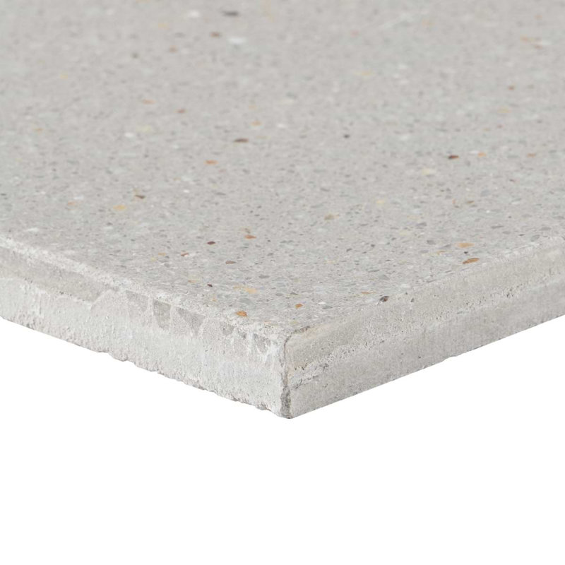 True Terrazzo 16x16 Polished Terrazzo Tile, Argento Beige