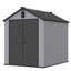XWT012-1 Remise de rangement en plastique 6 * 8Ft pour grand jardin