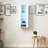 Storage Cabinets With Aluminum Strip Lamp