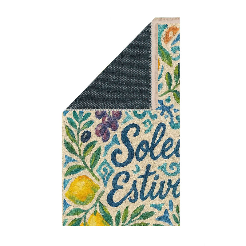 Chemin de table français "Soleil Estival"