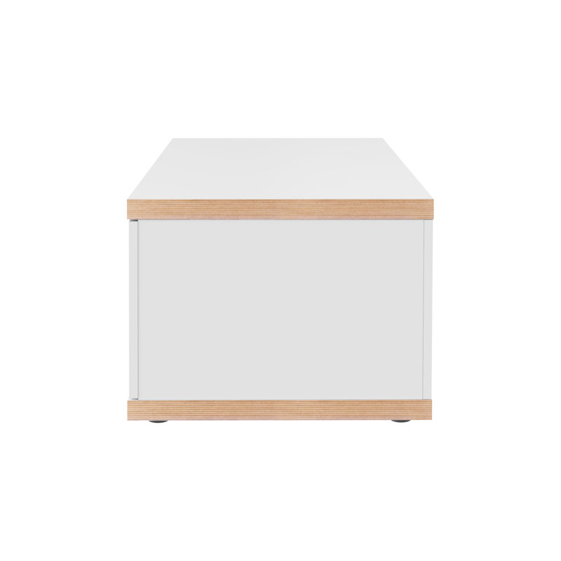 Totsie Coffee Table, Oak/Pure White