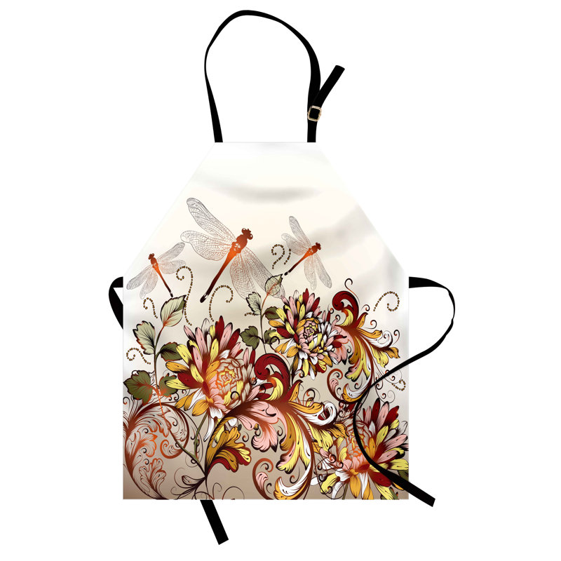 Floral Bib Apron