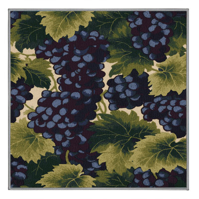  Tapis lavable raisin Muscat