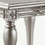 Table de bout platine avec pieds tournés