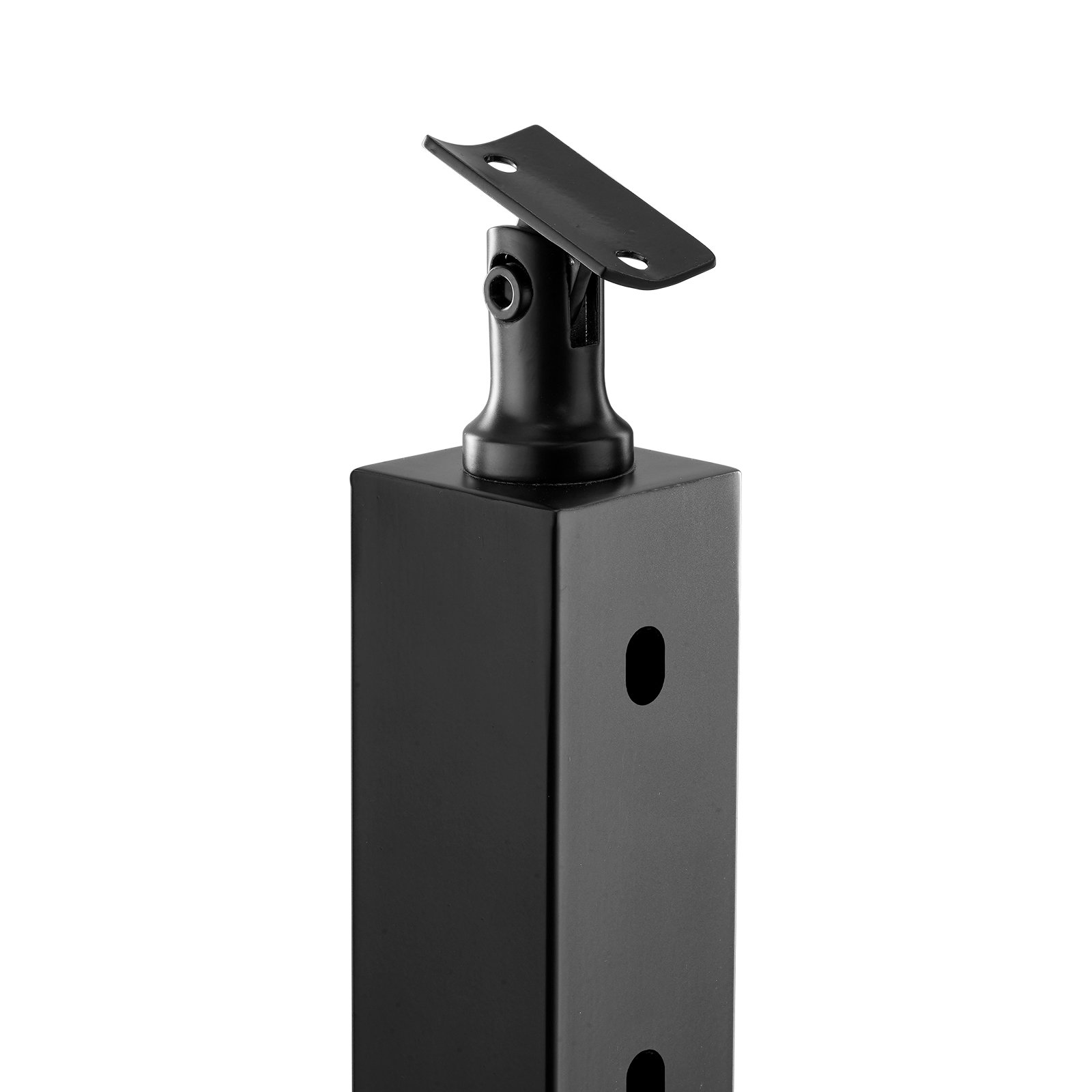 VEVOR Cable Railing Post Steel 30° Angled for Stairs with Pre-Drilled ...