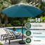 Parasol d'extérieur 10 pi avec protection contre les rayons UV UPF 50+ 10 pi-1366680512