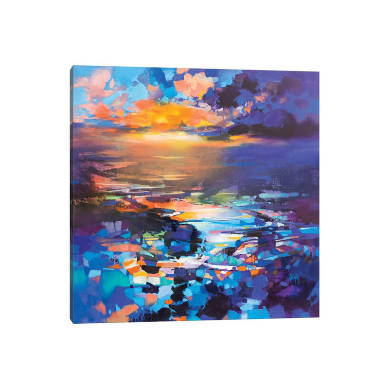 «Hope Resonates» par Scott Naismith - impression d'art graphique, H 12 po x l 12 po x P 1,5 po, Toile tendue, Pas de tapis