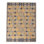 Rug & Kilim’S Scandinavian-Inspired Geometric Gold Beige And Blue Wool Pile Rug