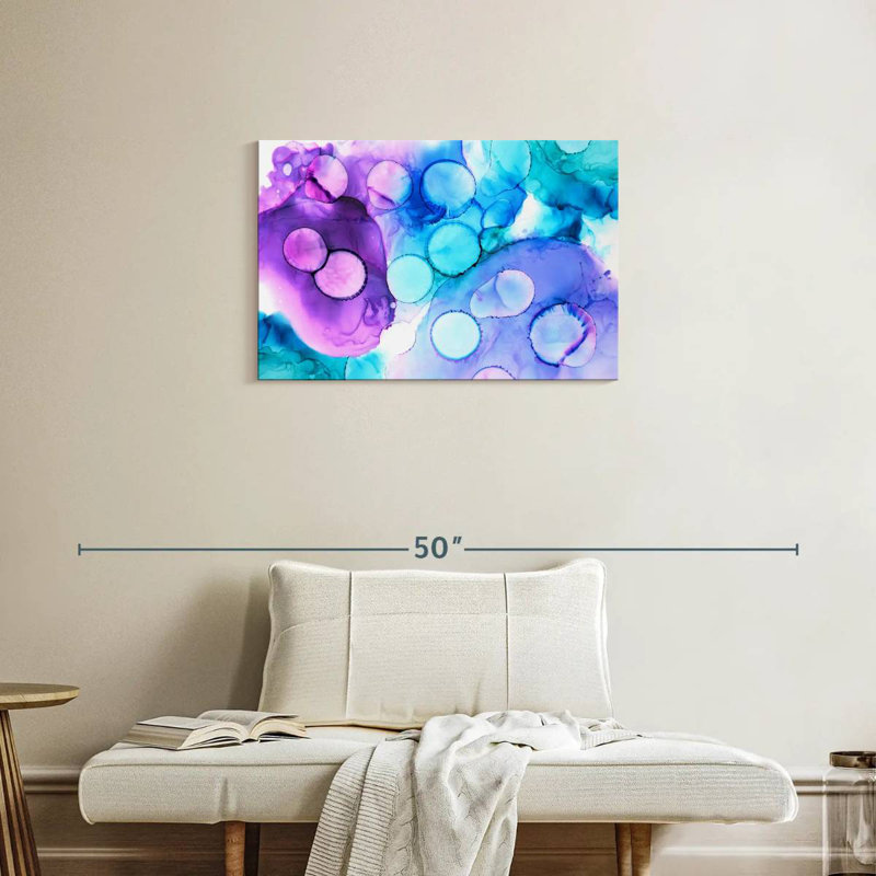 Avery - taches de couleur abstraites, H 20 po x l 30 po