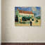 «White House at Night» par Vincent Van Gogh, reproduction sur toile-1434469668