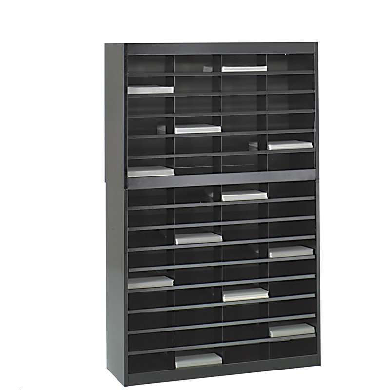 E-Z Sort® Literature Organizer, Black, 60
