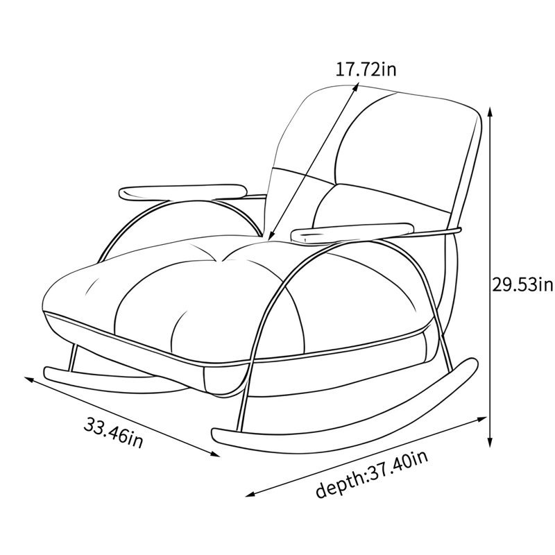 Chaise en similicuir de qualité supérieure noyer, Blanc cassé / blanc