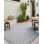 Tapis argenté / bleu Amber Lewis x Loloi