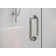 Stellar 73.5 in. x 78 in. Fully Frameless 3 Panel Inline Hinge Shower Door