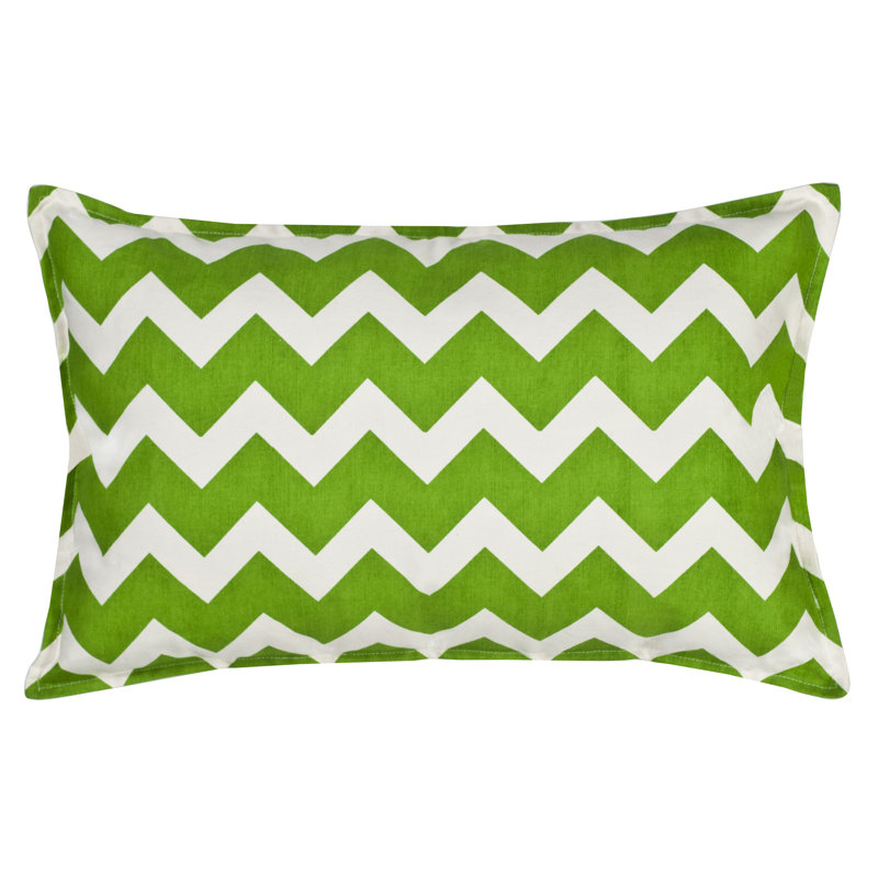 Indoor Rectangular Pillow Cover & Insert, Green
