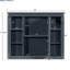 Armoire de rangement de salle de bain 35 po x 28 po - look moderne, charnières réglables, fixation murale avec miroir 28 po, grande capacité, assemblage facile,-407438828-407438833