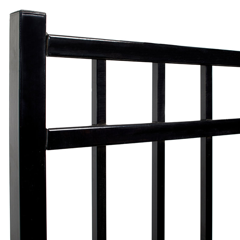 Barrière en acier H 4,5 pi x l 3,9 pi Versai, H 54 po x l 46,5 po x P 1,5 po