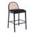 Emington Modern Stools with Rattan Backrests and Wood Frame-1163402651-1163402650