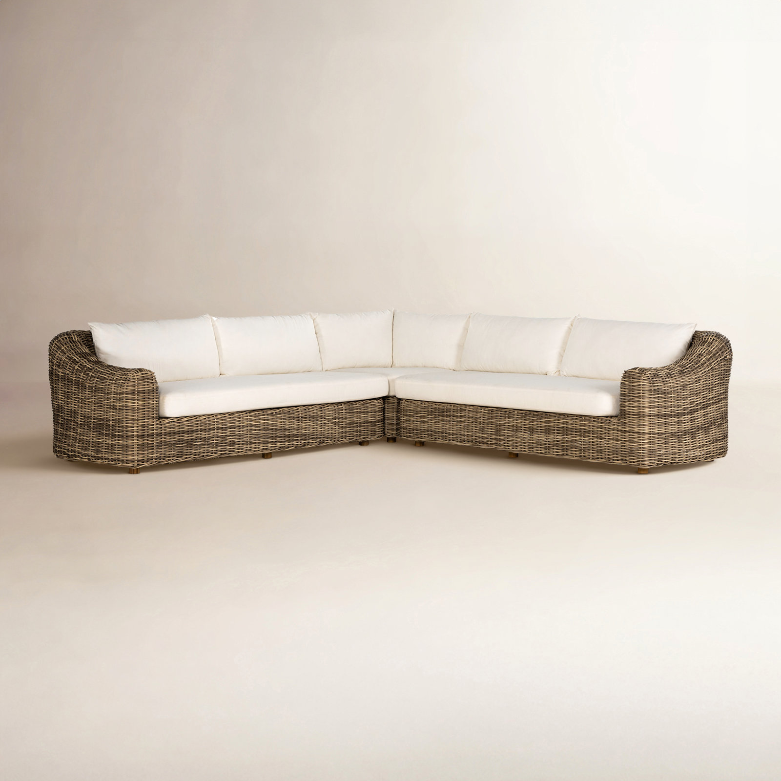 Cosha 121.5 Wide, Natural Teak