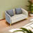 Diffendal Light luxury simple cafe sofa-9926132