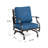 Argirios Rocking Powder Coated Steel Patio Lounge Chairs-101468519