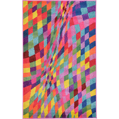Auyeung Washable Geometric Indoor Rug