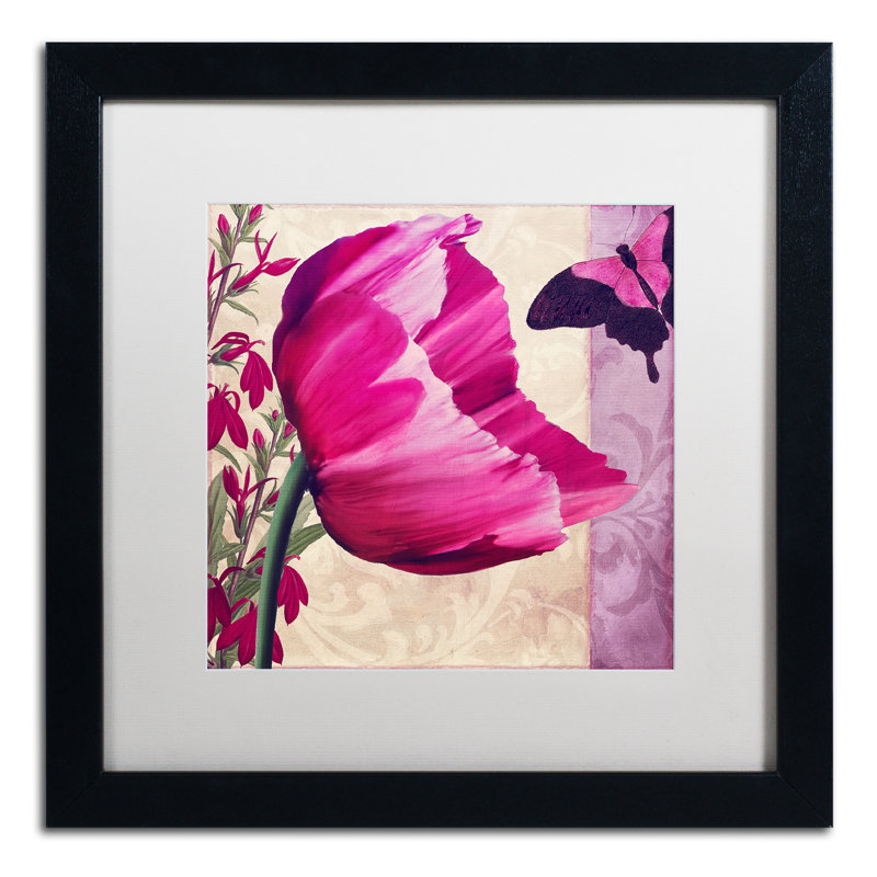 Jadaya «Matted Framed Art», reproduction d'art encadrée, H 16 po x l 16 po x P 0,5 po, Blanc