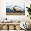 Mountain Bull Elk - impression sur toile tendue-1360739690