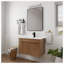 Meuble-lavabo mural simple 30 po avec comptoir en céramique-1158732617