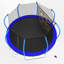 Trampoline de cour arrière ronde de 14 pi avec enceinte sécuritaire-103145904