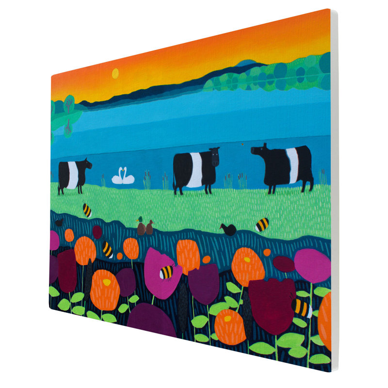 AILSA BLACK Traditional Wall Decor on Ceramic