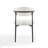 Arve Set of 2 White Boucle Dining Chairs