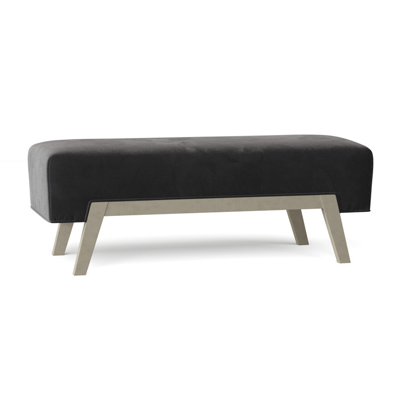 Lorain Upholstered Bench, Almond Buff, 7691 Cream