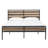 Iron Platform Bed-69490260-69490259