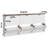 70.9" W Large Shoe Storage Cabinet With 6 Flip Drawers, White Narrow Shoe Cabinet For Up To 36 Pairs