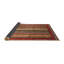 Tapis décoratif multicolore à motif abstrait-1761962038