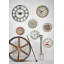 Bold Red Cherries Wall Clock - 36cm