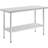 Workbench w/ 18 Ga 430 Series SS Top & Undershelf, 48"W x 24"D