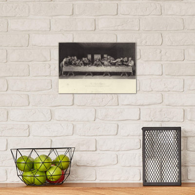 The Last Supper by Leonardo Da Vinci - Wrapped Canvas Painting