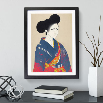Traditional Geisha No.4 - Wall Art