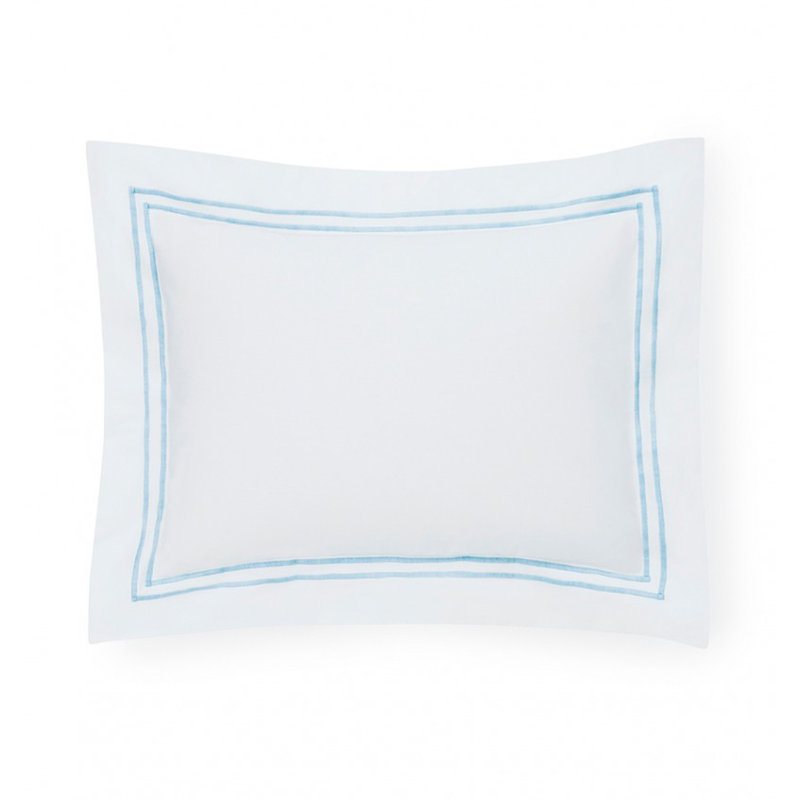 Grande Hotel Sham, White/Blue, Standard